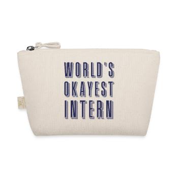 World's okayest internally - Organic Pouch - nature - Front