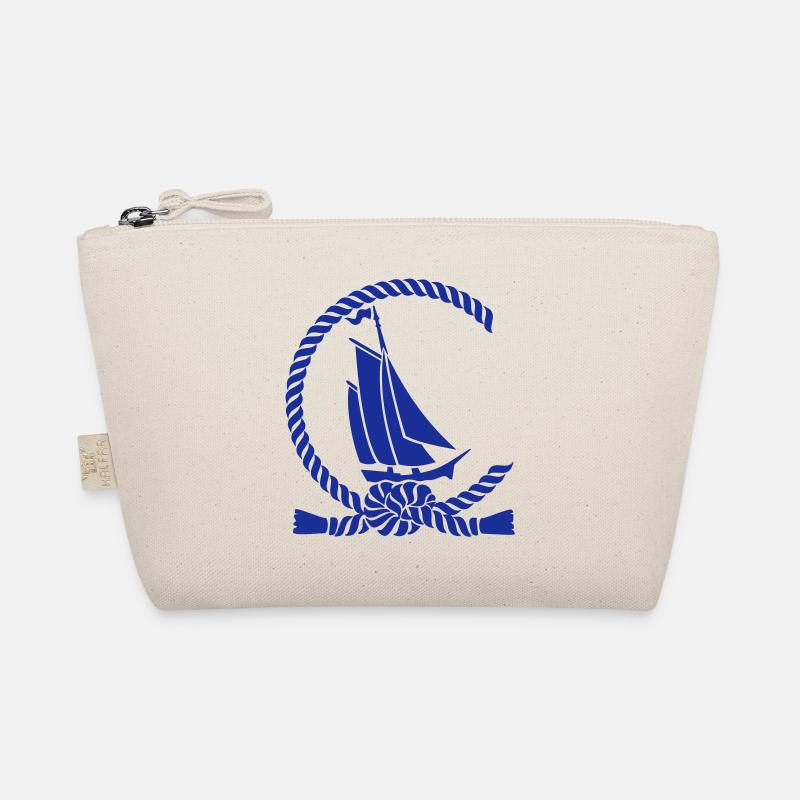 Segelboot / sailboat (b, 1c) Organic Pouch