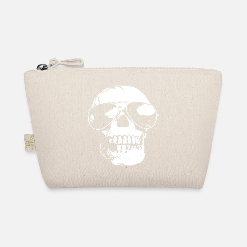 Totenkopf Bio-Täschchen