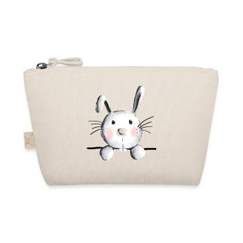 Knuffiger Hase - Häschen - Hasen - Kaninchen - Bio-Täschchen - Natur - Vorne