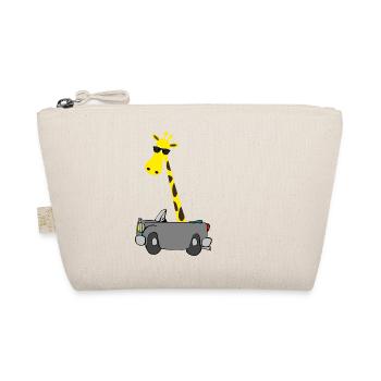 Girafe avec lunettes de soleil | Le cadeau parfait - Trousse biologique - nature - Devant