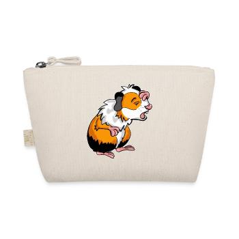Guinea pig guinea pig comic - Organic Pouch - nature - Front