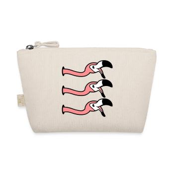 3 amis équipe équipe fête trou mur rire bouche au - Trousse biologique - nature - Devant