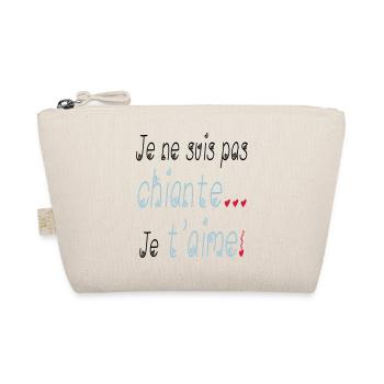 Je t'aime - Trousse biologique - nature - Devant