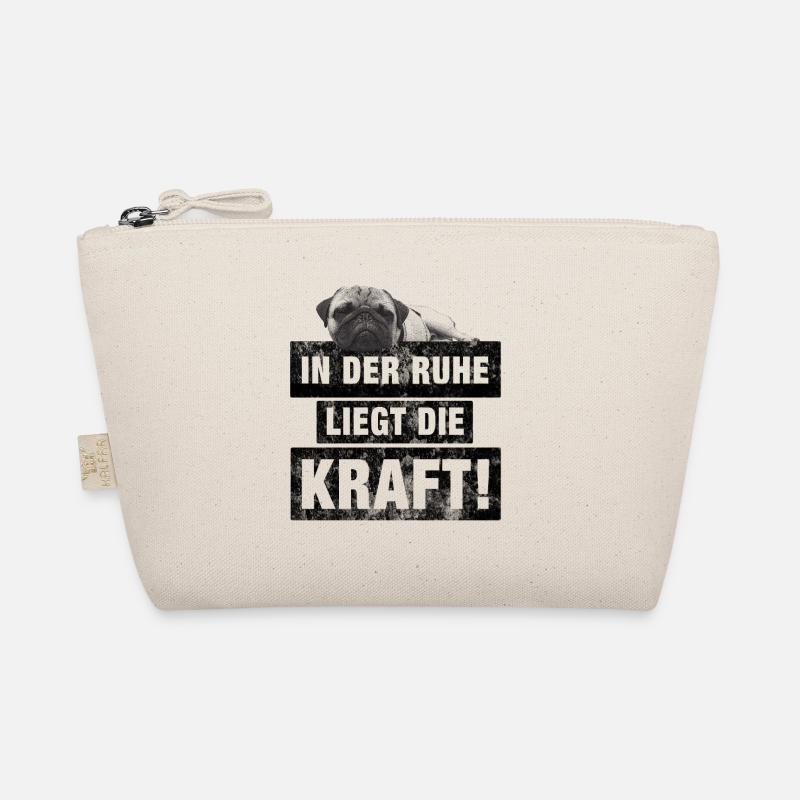 Pug rest Organic Pouch