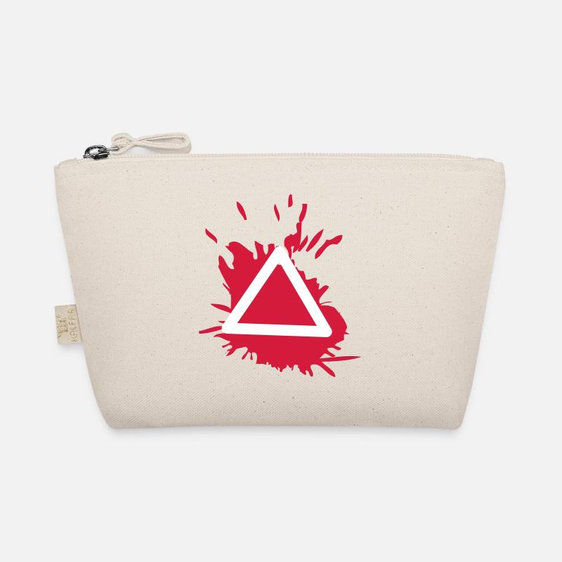 triangle circle drop X square symbols controller Organic Pouch