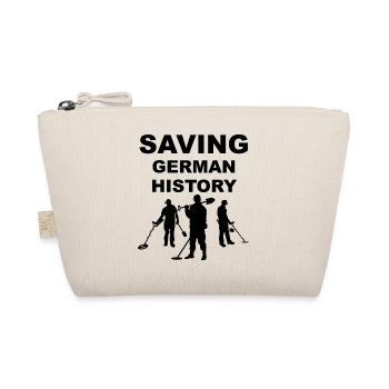 Saving German History Sondins and Treasure Hunt - Organic Pouch - nature - Front