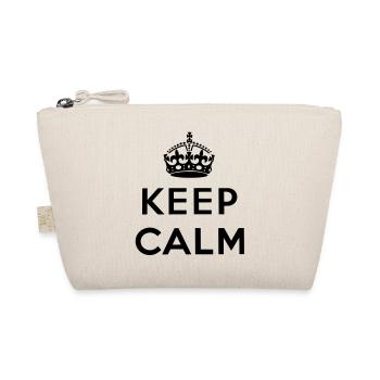 Keep Calm - Bio-Täschchen - Natur - Vorne