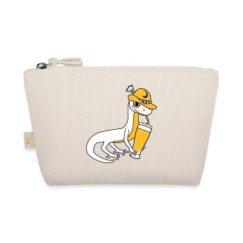 lizard beer bavaria alcohol drinking pa - Organic Pouch - nature - Front