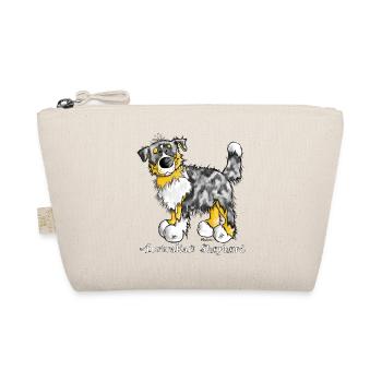 Australian Shepherd – Aussie – t-shirt design - Organic Pouch - nature - Front