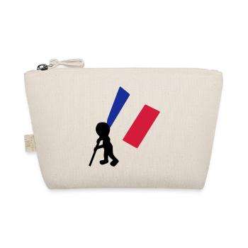 porte drapeau francais - Trousse biologique - nature - Devant