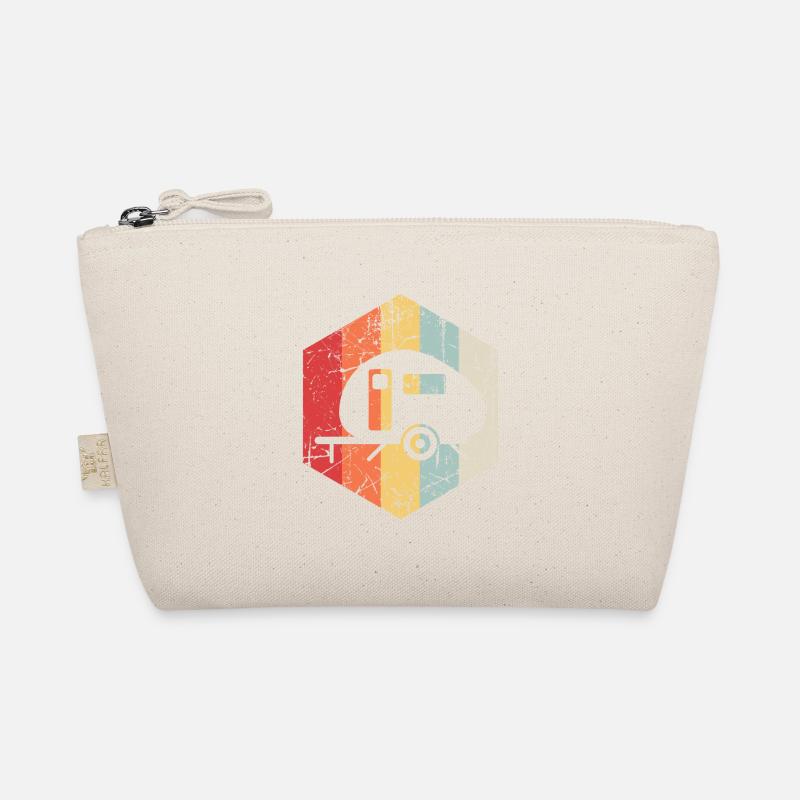 Retro Camping Organic Pouch