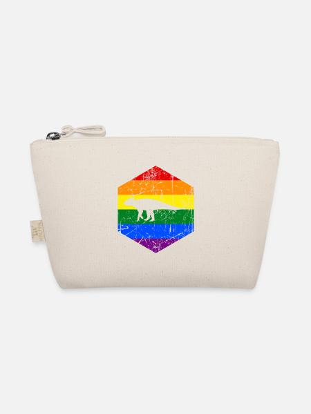 Pride Tsintaosaurus - Bio-Täschchen - Natur