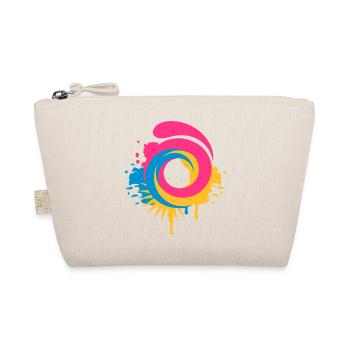 A colorful swirl - Organic Pouch - nature - Front