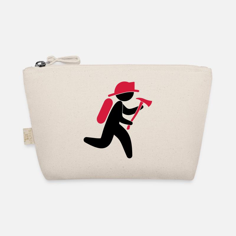 Un pompier avec une hache Trousse biologique