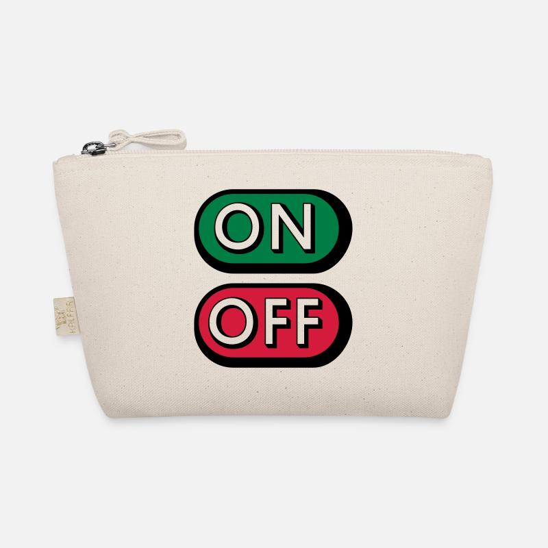 On Off Buttons - Trousse biologique - nature