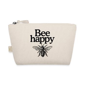 Bee happy - Organic Pouch - nature - Front