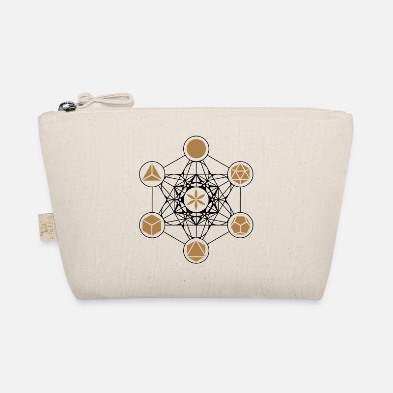 Metatrons Cube, solides platoniques, Fleur de Vie Trousse biologique
