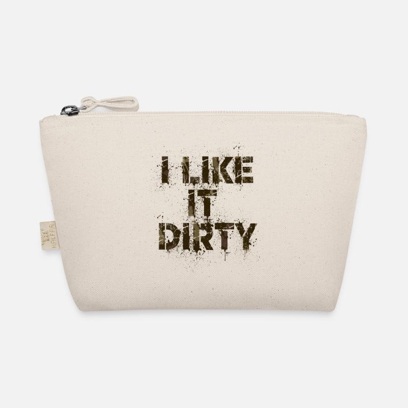 I like it dirty - Bio-Täschchen - Natur