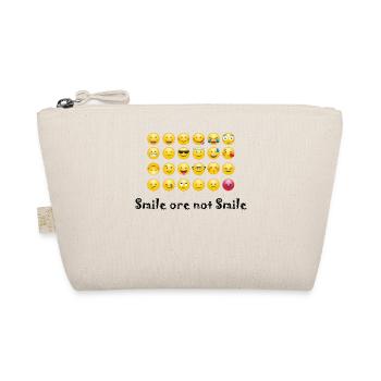 Smilie - Organic Pouch - nature - Front