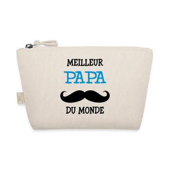 Meilleur Papa du Monde - Trousse biologique - nature - Devant