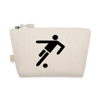 Footballeur sport cadeau pour les athlètes - Trousse biologique - nature - Devant