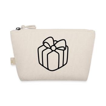 Geschenk - Bio-Täschchen - Natur - Vorne
