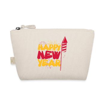 Happy new year - Bio-Täschchen - Natur - Vorne