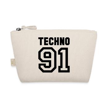 TECHNO Rave Techno 90s 90s - Trousse biologique - nature - Devant