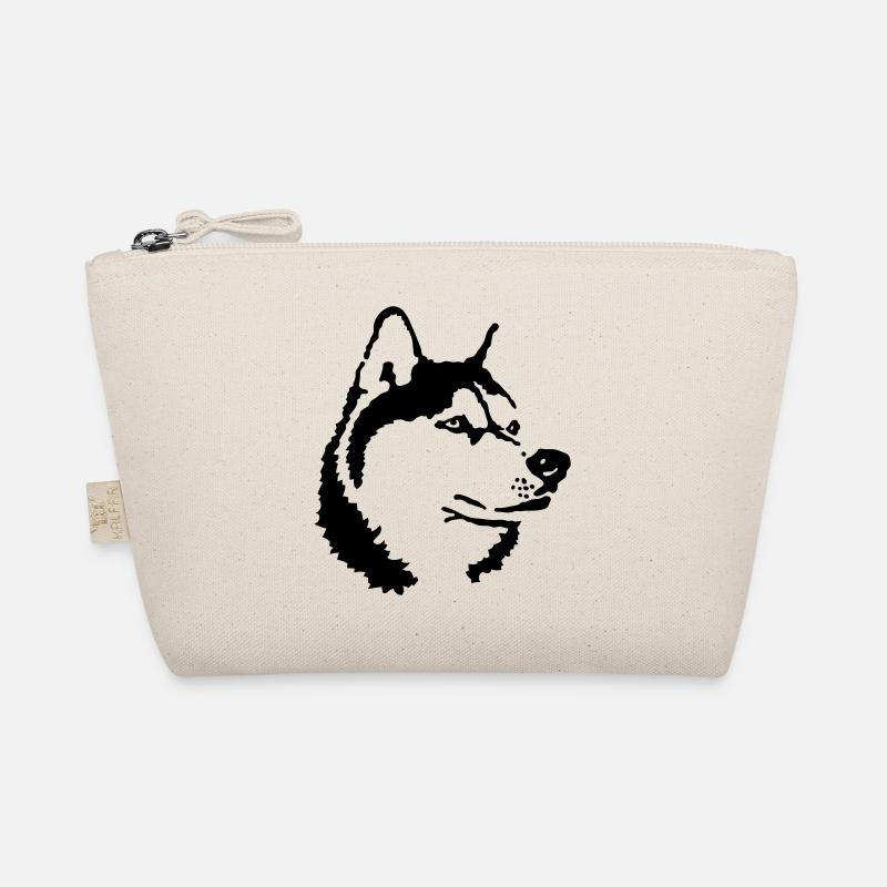 Husky - Bio-Täschchen - Natur