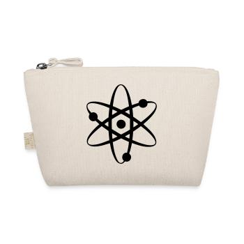 atome wissenschaft nerd - Bio-Täschchen - Natur - Vorne