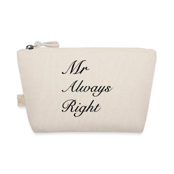 Mr Right - Bio-Täschchen - Natur - Vorne