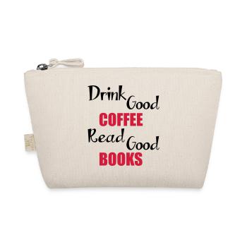 Coffee & Books - Bio-Täschchen - Natur - Vorne