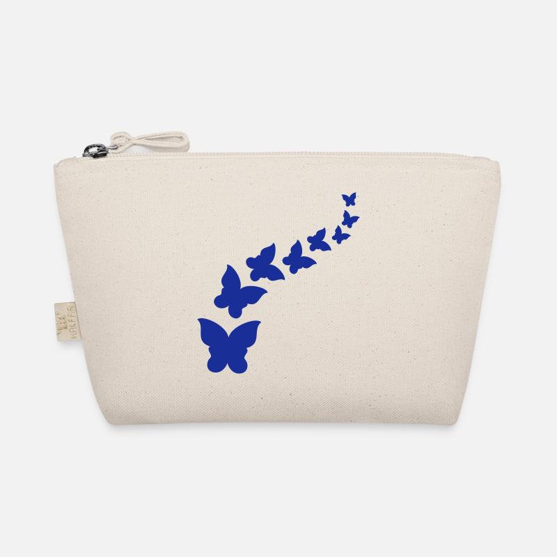 Beautiful flying butterfly pattern Organic Pouch