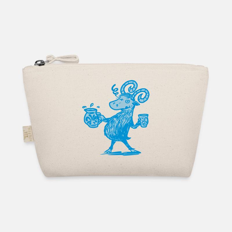 Der Blaue Bock Bio-Täschchen