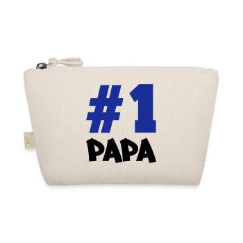 number1_papa02 - Bio-Täschchen - Natur - Vorne