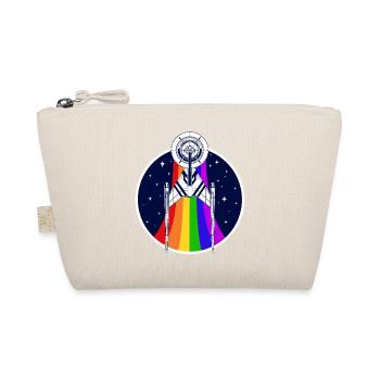 Star Trek Discovery Gay Pride Regenbogen Emblem - Bio-Täschchen - Natur - Vorne