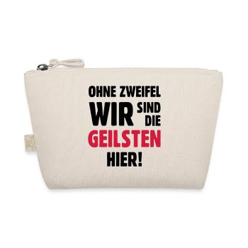 geil Geilsten Party witzig Bier lustig T-Shirt - Bio-Täschchen - Natur - Vorne