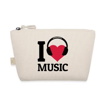 I love Music - Trousse biologique - nature - Devant