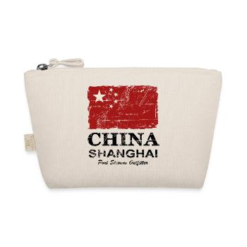 China Vintage Flag - Organic Pouch - nature - Front