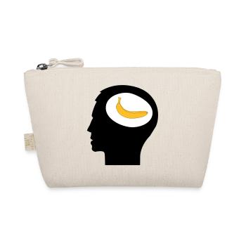 Banana Joe, Banane im Kopf - Organic Pouch - nature - Front