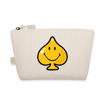 Smiley Spades - Bio-Täschchen - Natur - Vorne
