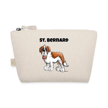 Saint Bernard - Organic Pouch - nature - Front