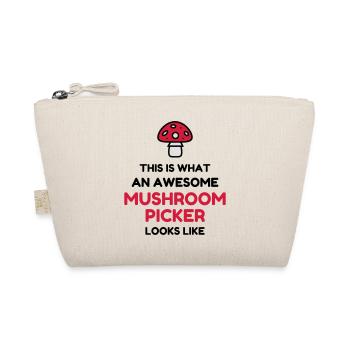 Mushroom / Champignon / Pilz / Picking - Organic Pouch - nature - Front