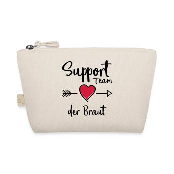 support team der braut - Bio-Täschchen - Natur - Vorne