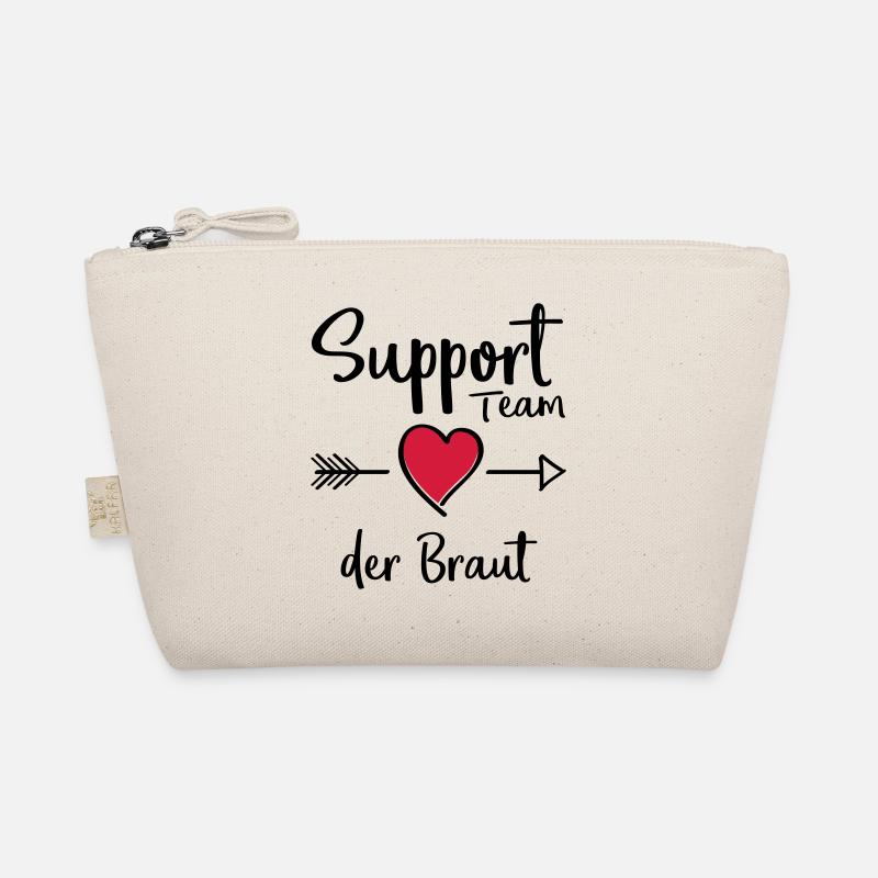 support team der braut Bio-Täschchen