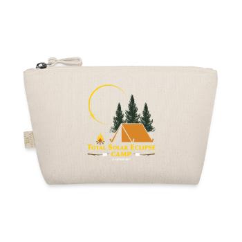 Total Solar Eclipse Camp - Organic Pouch - nature - Front