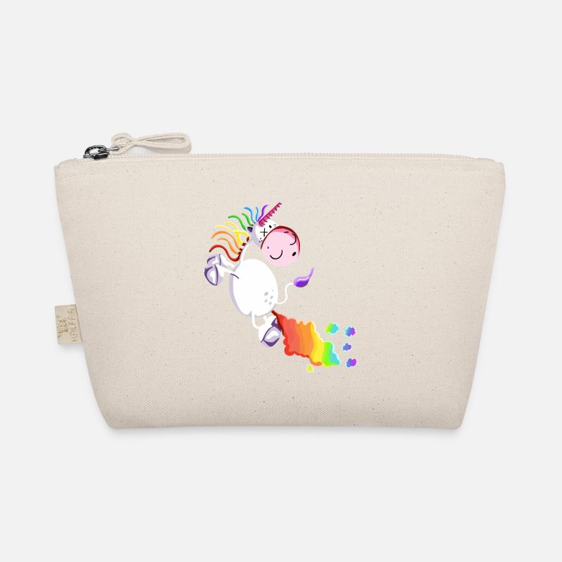 Une licorne pète une arc-en-ciel. Trousse biologique