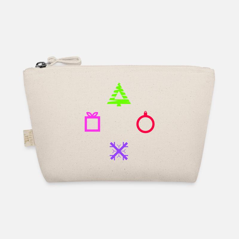 Boutons de la console de jeu - Édition de Noël - Trousse biologique - nature