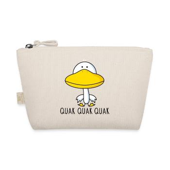 Funny duck - Organic Pouch - nature - Front